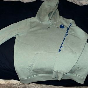 Light blue Carhartt hoodie